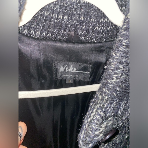 Vintage Niki Rabbit Fur Bomber Coat-S - Picture 2 of 3